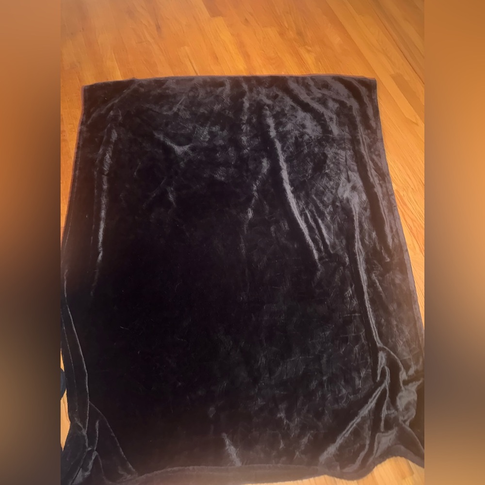 Marshalls Black Throw Blanket